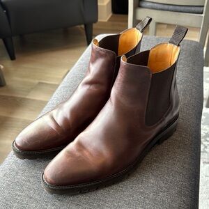 Men's Brown Leather Chelsea Boots